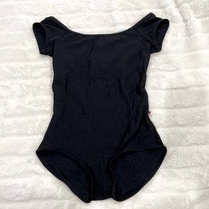 black yumiko leotard size small